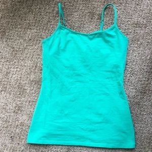 EXPRESS Best Loved Bra Cami - Turquoise - Size Small